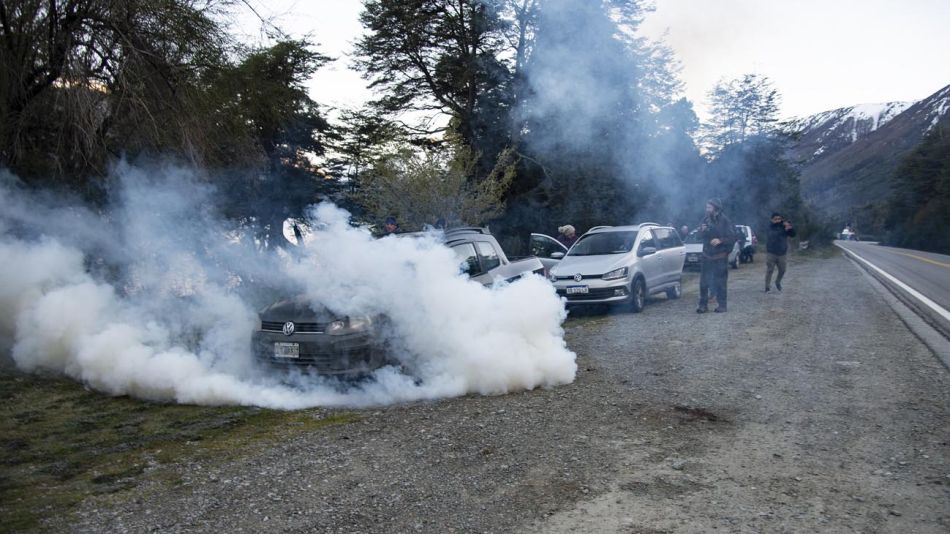 Ceremonia mapuche interrumpida por gases lacrimógenos 20221010