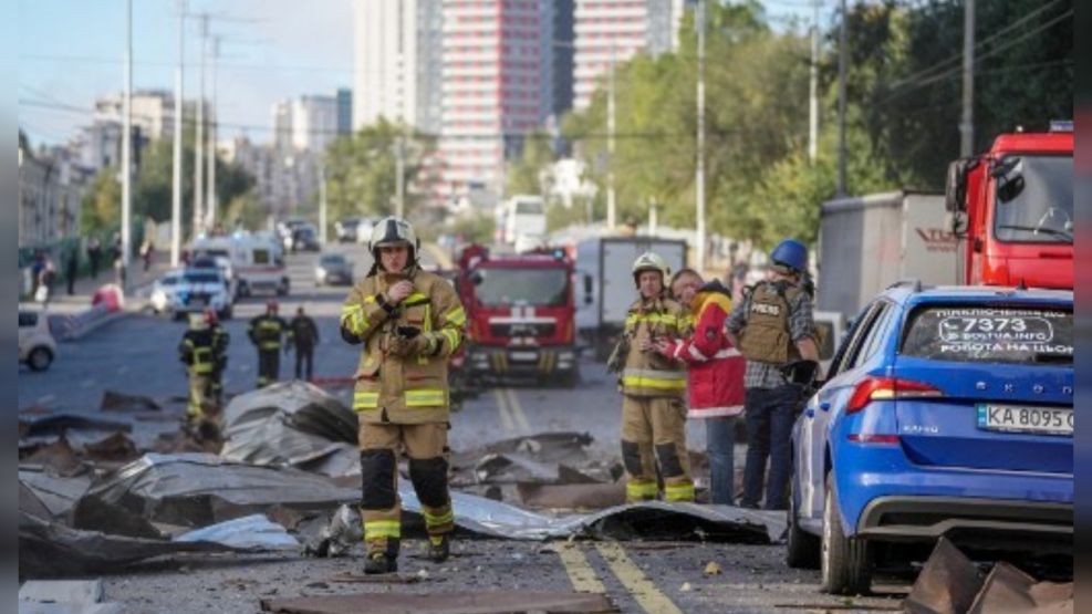 Bombardeo ruso en Ucrania