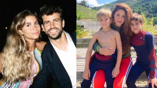 Filtran fotos de Clara Chía Martí con los hijos de Shakira y Gerard Piqué