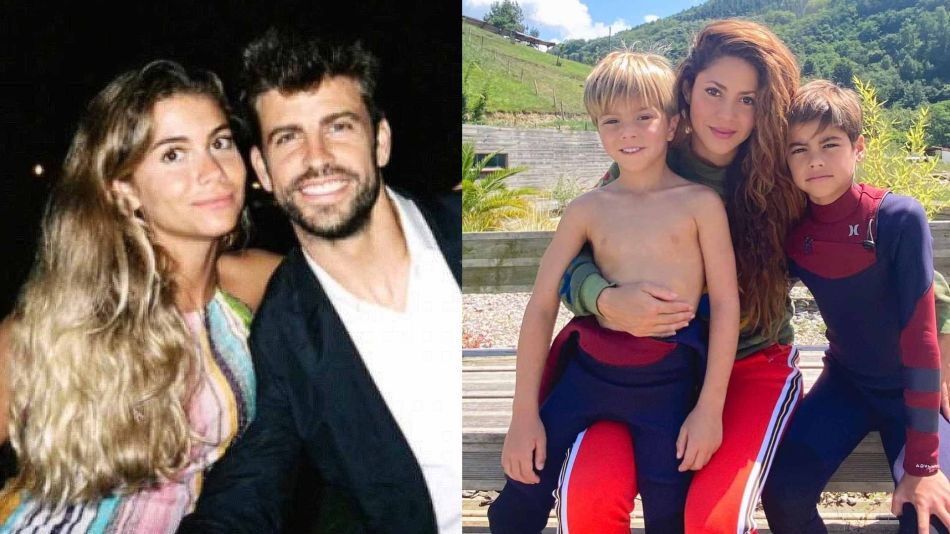 Filtran fotos de Clara Chía Martí con los hijos de Shakira y Gerard Piqué