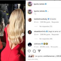 Mensaje de L-Gante con Wanda Nara