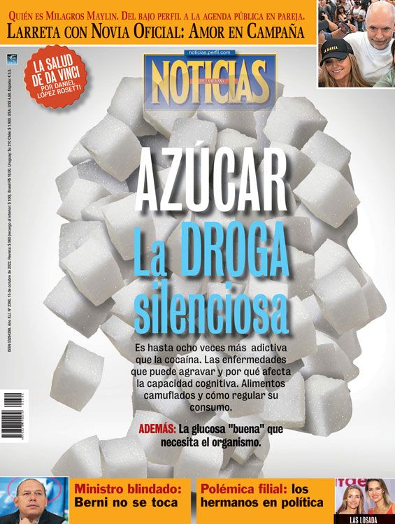 Tapa Nº 2390: Azúcas, la droga silenciosa | Foto:Pablo Temes