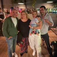 Eliana Guercio mostró por primera vez la carita de su hijo Luca