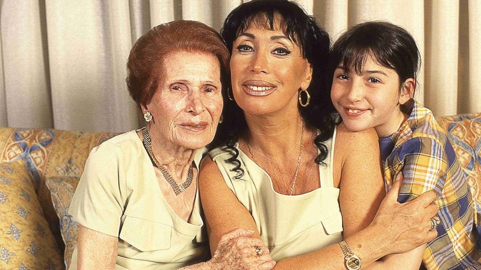 Moria Casán, Sofía Gala y Rosa Faga