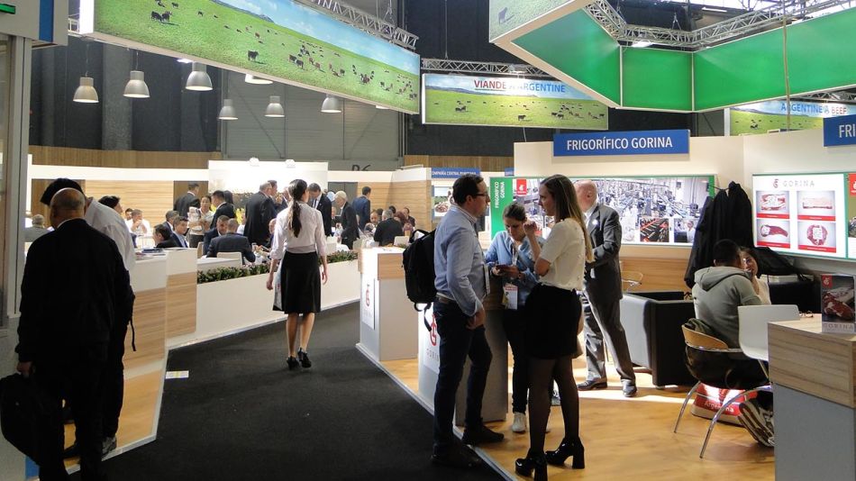 Pabellón argentino en el Sial París 20221014