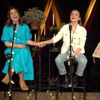 Agustina Cherri y Muna Pauls cantaron a dúo La ventanita de los sueños