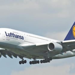Aeronaves de Lufthansa.