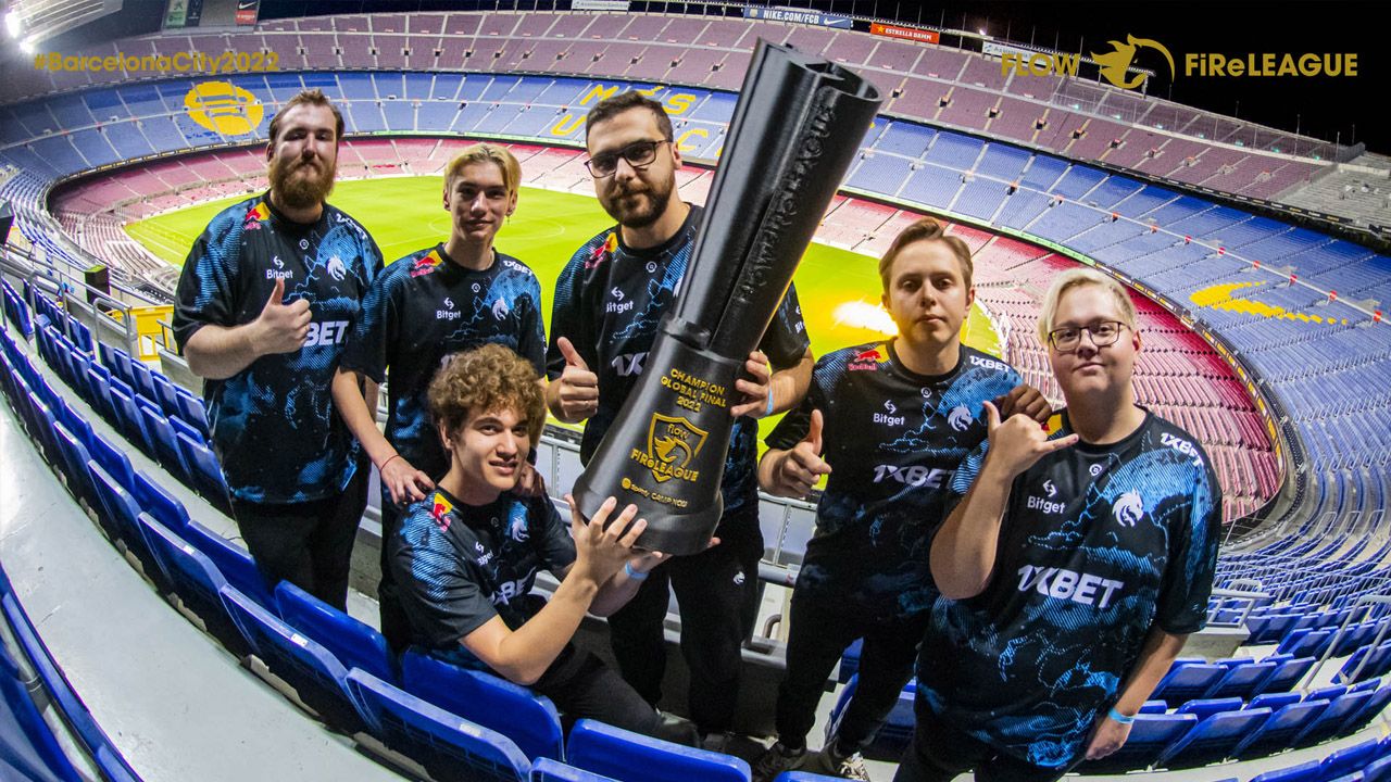 Team Spirit se campeón de la Fire League de CS:GO en Camp Nou | 442