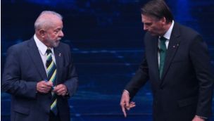 Lula Bolsonaro debate balotaje Brasil g_20221017