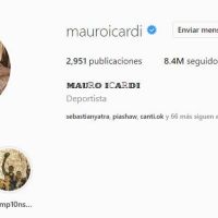 Perfil de Mauro Icardi en Instagram