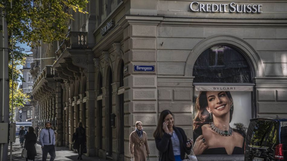 Credit Suisse bank 20221018