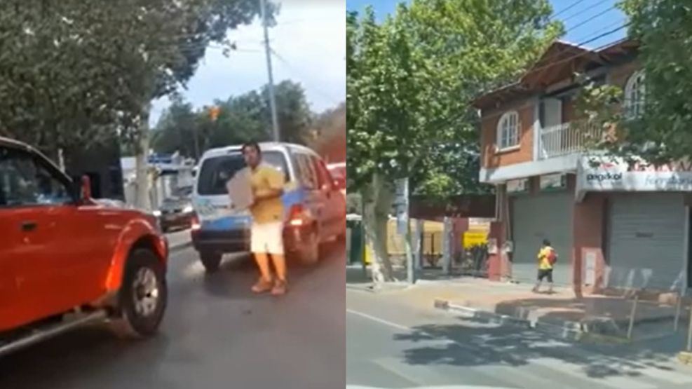 El hombre, conocido por pedir limosna en los semáforos, fue descubierto caminando normalmente.