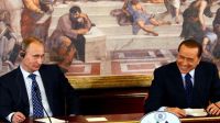 Silvio Berlusconi retoma su amistad con Vladimir Putin