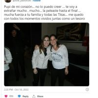 Soledad Pastorutti atraviesa un difícil momento: "Te voy a extrañar mucho"