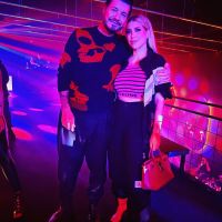 Wanda Nara y L-Gante estuvieron juntos en la fiesta de Canta Conmigo Ahora y Marcelo Tinelli los dejó en evidencia