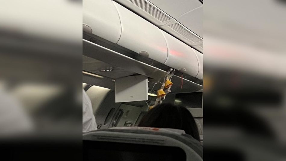 Turbulencia en vuelo de Aerolineas Argentinas 20221019
