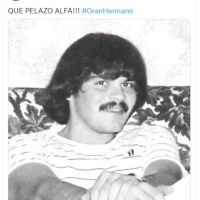 Apareció una foto de Alfa, de "Gran Hermano 2022" cuando era joven: "Qué pelazo"