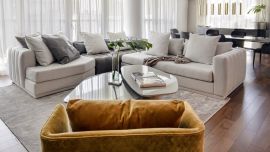 Una paleta neutra permite el destaque de algunas piezas.