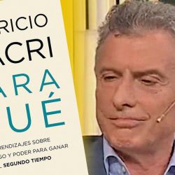 Mauricio Macri's latest book, Para Qué.