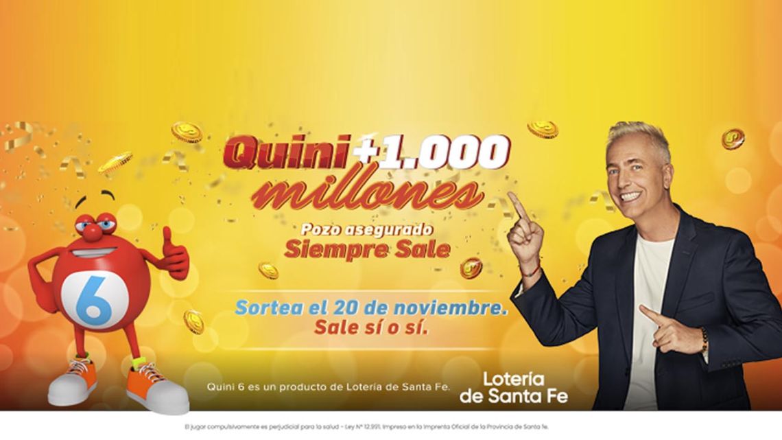 Lotería De Santa Fe Lanza El Quini 1000 Millones Perfil