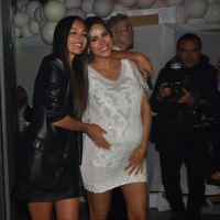 El look sexy y glam de Pampita para el Baby shower de Barby Franco