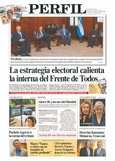 La tapa del Diario PERFIL del sábado 22 de octubre de 2022