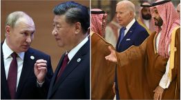 Vladimir Putin, Xi Jinping y Joe Biden.
