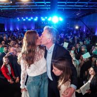 Juliana Awada, Mauricio Macri y Antonia Macri