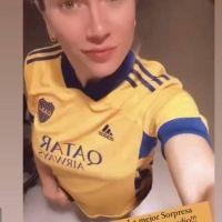 Laurita Fernández recibió una sorpresa de su novio y le dedicó un tierno mensaje
