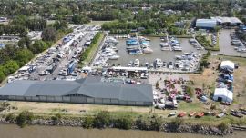 La mega exposición ya puede ser visitada en San Fernando.