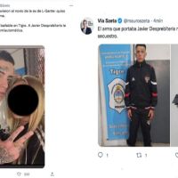 Despre, el nuevo novio de Tamara Báez, fue detenido por estar armado