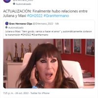 Gran Hermano 2022: dos participantes tuvieron su primer encuentro íntimo