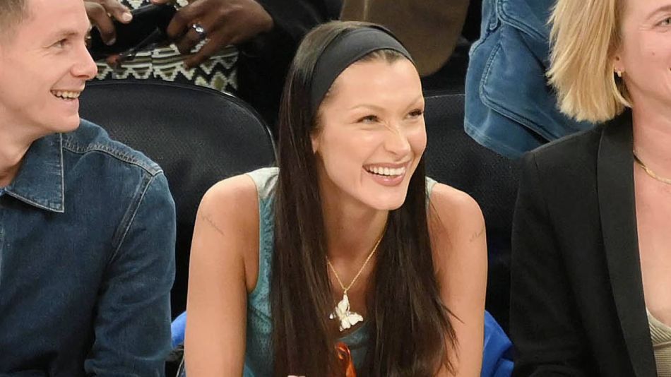 Bella Hadid, sin bombacha: las fotos de la modelo en el Madison Square Garden 