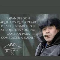 El mensaje de Gianinna Maradona