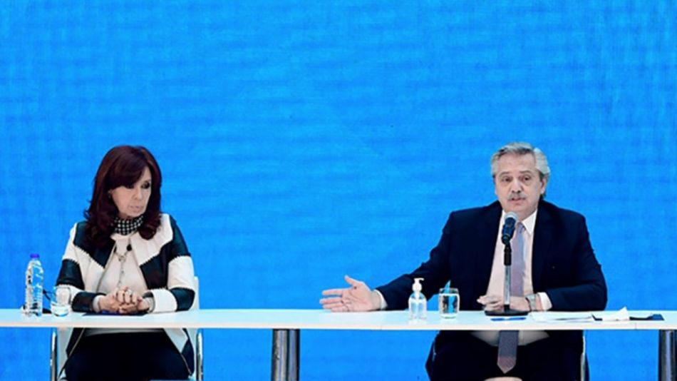 Cristina Kirchner y Alberto Fernández