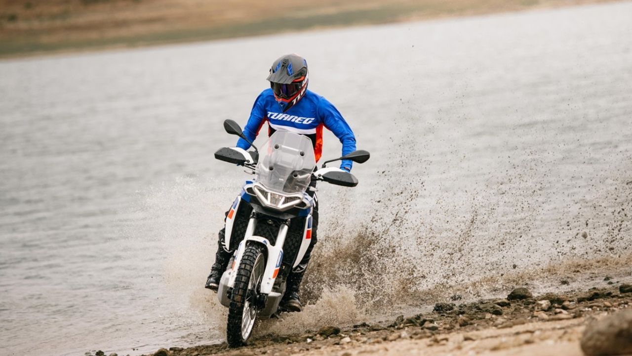 Aprilia Tuareg 660, una potente moto fuoristrada arrivata in Argentina