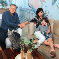 Rolando Graña presentó a su familia: "Nuestra historia de amor es un milagro"