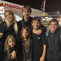 Wanda Nara pasará sus vacaciones de Halloween con sus hijos en Londres