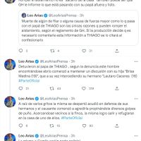 Detuvieron al padre de Thiago Medina, de Gran Hermano, por "lesiones y amenazas"