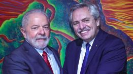Tras los comicios, Alberto Fernández se reunió con Lula en Brasil
