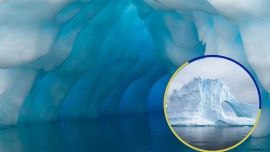 Este extenso río transporta grandes flujos de agua dulce a alta presión.