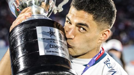Luis Suárez y su familia 
