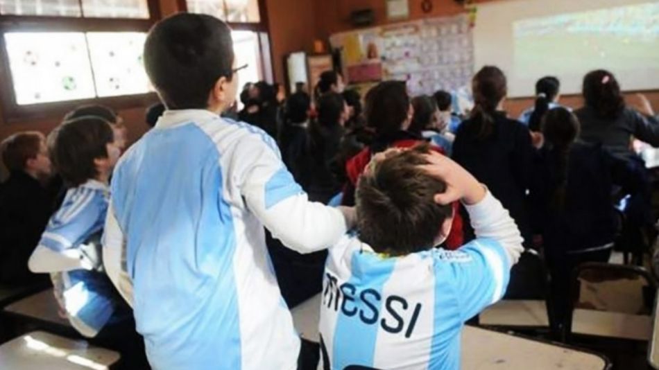 Mundial de Qatar 2022 en escuelas