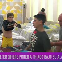 Gran Hermano: Alfa se quebró y quiere acercase a Thiago como un padre