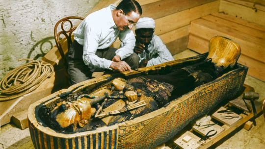 El descubrimiento de la tumba de Tutankamón
