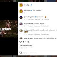 El descargo de María Fernanda Callejón sobre "el amor verdadero"