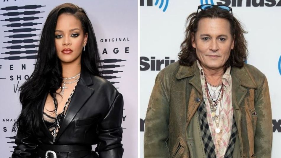 Rihanna y Johnny Depp