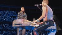Tras el show del martes a la noche, Tini y Chris Martin volvieron a cantar juntos en el escenario de Coldplay en River Plate