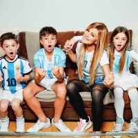 Panam junto a sus hijos