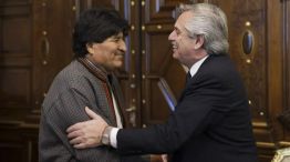 Alberto Fernández junto a Evo Morales 20221104
